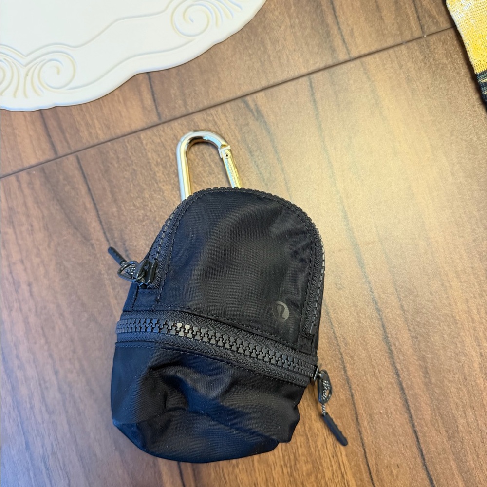Lululemon Black backpack Carabiner Pouch